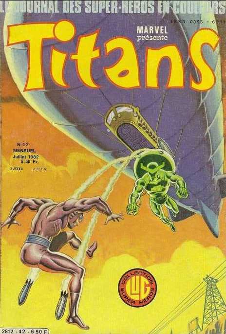Scan de la Couverture Titans n 42